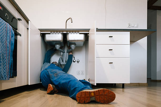 Professional Drain Cleaning technician working in Palmyra, WI